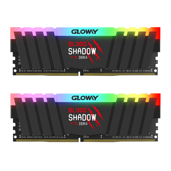 Gloway 16G Dual 3200 DDR4 BLOOD SHADOW ARGB
